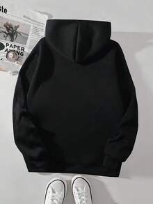 Women Hoodie Crazy Proud Always Loud Softball Nana Print Hooded Sweatshirt For Grandmother Sports Fan Gift Comfortable Fabric Perfect As A Gift - Black - View 2