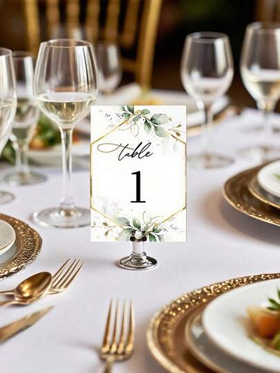 Place Card Seat Card Name Card Invitation Card Writable In-Stock Floral Design Card Factory Direct