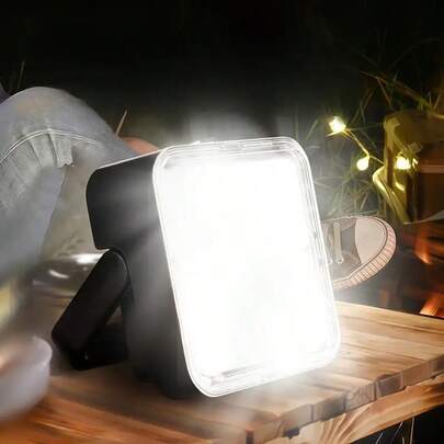 1/2个便携式户外太阳能灯，80颗LED灯珠，4种照明模式和紧急频闪，内置1200mAh可充电电池，持久耐用的多功能手电筒，适用于停电、露营、旅行、夜间工作、夜市等场合，也是情人节、斋月、母亲节、圣诞节、万圣节、返校季的理想礼物。