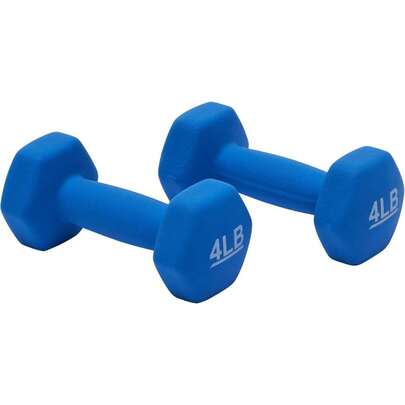 Basics Neoprene Dumbbell Hand Weights For Exercise And Muscle Toning-1