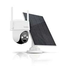 App Cam Solo X2K PT Kit 100% Wirefree 2K Super HD Outdoor Pan And Tilt Camera Kit Including Solar Panel - As Pic - View 3