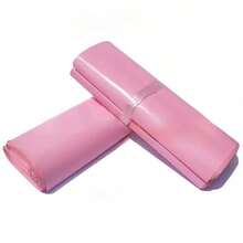 20 bolsas de correo autoadhesivas gruesas de color melocotón-rosa - impermeables, resistentes al desgarro, suaves y de embalaje, adecuadas para el transporte de ropa, uso comercial, bolsas de embalaje de ropa, embalaje de moda, embalaje duradero - rosa durazno - Ver 7