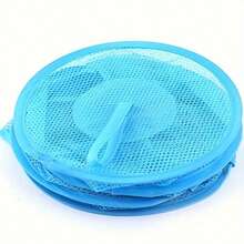 Three-Tier Hanging Storage Cage Bag, Closed Columnar Underwear Bra Drying Basket - Multicolor - View 10