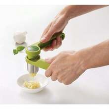 Joseph Joseph Helix Potato Ricer Masher Ergonomic Twist-Action Hand Manual Stainless Steel For Mashed Potato, Vegetable Purees, Stainless Steel, White - ColorA - 查看 6