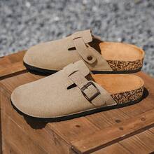 صندل كاجوال سهل الارتداء مقاس كبير من بيركنستوك أسود يناسب الجنسين 2025 - لون الرمل - مشاهدة 6