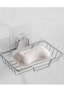 浴室皂盒，壁挂式长架套装，浴室置物架，含卫生纸架，铁艺多功能壁挂式长架，厨房 - 彩色 - 查看 7