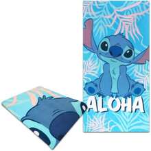 TYUI Lilo And Stitch Beach Towel - Aloha 27 X 54 Inches - 藍色 - 查看 1