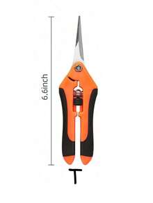 1pc Stainless Steel Pruning Shears, Garden Scissors, Pruning Clippers, Gardening Tool