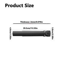 1pc ENLEE Mountain Bike Frame Protector, Made Of PVC Soft Material, Downtube Frame Protector With Adhesive Tape, Durable And Wear-Resistant, Lightweight And Universal, Suitable For Mountain Bikes And Road Bikes, Anti-Collision Strip, Easy To Install - Multicolor - View 3