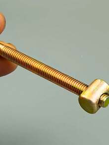 65件套M6x30/40/50/60/70/80mm螺纹长度家具螺栓螺母套装，内六角圆柱头螺钉配桶形螺母，适用于床、床头柜、椅子等。