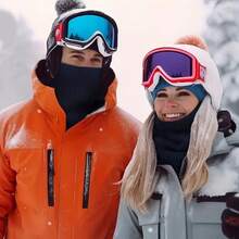 Elegant Solid Color Polyester Scarf - Warm Lining - Stretchy Neck Gaiter - Unisex - Warm - Suitable For Outdoor Activities - Machine Washable