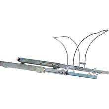 Household Essentials - Glidez Sliding Gabinete Organizador Cromado, Sencillo, Blanco, 1 - 16,25" de ancho x 21,5" de profundidad x 21 - Ver 3