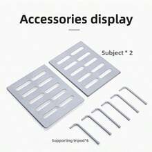 1 件装节省空间可扩展储物架 - 可调节多层鞋架，带厨房调料架 - 适用于客厅、宿舍和家庭使用的紧凑型塑料架 - 彩色 - 查看 9