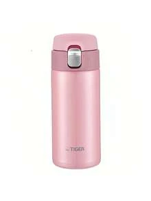 Tiger Taza isotérmica MMJ-A36C de 360 ml con tapa abatible de un solo toque, aislamiento al vacío de acero inoxidable 304, triple a prueba de fugas, ultraligera y portátil.