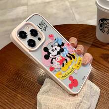 Miniso "Disney MagSafe Protective Phone Case - Mickey & Minnie Duo With Strong Magnetic Grip,For IPhone 17/17 Pro/17 Pro Max/17 Air/16/15/14/13/12/11/X Series,Iphone 17 Pro Max Case,Iphone 17 Pro Case,Iphone 17 Case,Stocking Stuffers,The Girlfriend,The Chosen,Early Fall Fashion - 黑色 - 查看 4