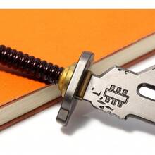 JJK Fushiguro Toji-Inspired Keychain – Engraved Cursed With Coiled Handle – Dark Anime Gift For JJK FansChristmas - 1 - 查看 2