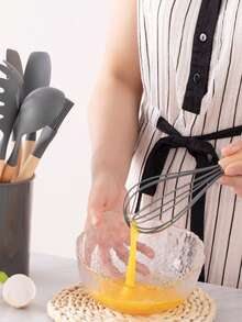 High Heat Resistant Silicone Whisk, Non-Stick Silicone Whisk, Home Silicone Kitchen Utensil