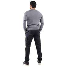 Lacoste Men Sports Knit Tops - Grey - View 2