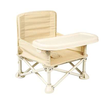 Asiento Portátil Para Niños, Asiento Montable para Niños de 1-4 Años, Soporte de hasta 20 Kilos, Para Interior y Exterior, Casa, Jardín, Auto, Picnic, Playa, Con Correas de Ajuste, Diseño Compacto y Plegable