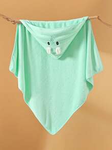 Baby Bath Towel - Suitable For Both Baby Boys And Girls; Ultra-Soft Microfiber Baby Bath Towel With Unique Animal Cartoon Design, A Must-Have For New - Multicolor - View 14