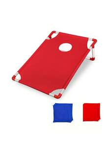 6pcs Cornhole Toss Game Set - Suitable For Outdoor Parties, Camping And Backyard Entertainment - Includes 6 Bean Bags, No Batteries Required, Great For Christmas, Halloween, Thanksgiving And New Year