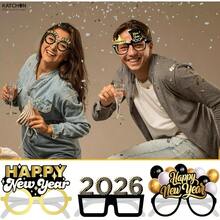 KatchOn New Year Eve Glasses 2026 Pack Of 10 New Years Eve Party Supplies 2026 New Years Eve Glass For NYE Party Favors 2026 New Years Glasses 2026 For Happy New Years Decorations 2026 - 如圖 - 查看 5