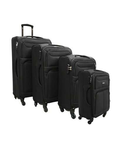 Walizka Z Tkaniny Oxford, Walizka Na Kółkach, Duża Pojemność, 4-Częściowy Zestaw Walizek Z Tkaniny Oxford, 20/24/28/32 Cale, Odporna Na Zarysowania I Elegancka, Wyposażona W Elastyczne Uniwersalne Kółka, Może Być Używana Jako Bagaż Podręczny Lub Walizka