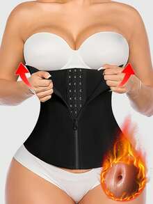 1pc Women's Sports Waist Trainer Belt, Female Waist Trainer Belt, Women's Waist Trimmer Belt, Abdominal And Waist Shaping Corset, Shapewear, Abdominal And Waist Cincher, Abdominal Support Belt, Abdominal Binder, Sports Sauna Waist Belt, Exercise Waist Belt, Abdominal Training Tool, Sportswear, Shaping Device, Exercise Waist Belt Abdominal Training, Corset Waist Belt, Women's Abdominal Control Belt, Yoga Running Waist Trainer, Gift For Friends