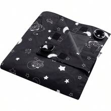 Sleeptime Portable Blackout Blind With Suction Cups Adjustable And Lightweight Regular 130 X 99cm - Black - View 1