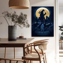 Framed 1PC Room Decor StarshipTroopers Classic Film Poster Wall Decor Art Canvas Poster Bedroom Decor Office Room Decor Gift - Framed - View 4