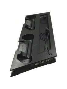 适用于 PlayStation 4 Slim/Pro 的垂直散热支架散热器、带双摇杆的 USB 供电充电底座以及 PlayStation 4 Slim Pro 的 3 端口扩展坞。 - 彩色 - 查看 7