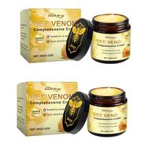 Bee Venoms Face, Neck & Body Care Cream - Natural Formula For Moisturizing & Smoothing Skin, Helps Improve Skin Texture And Support Skin Elasticity, Nourishing Ingredients Suitable For All Skin Types, Daily Skincare Essential - Màu vàng - Xem 11