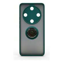 Funda Para Honor Magic6 Lite X9b Anillo Uso Rudo + Mica - verde mate - Ver 6