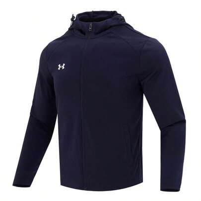 Under Armour Men/Women's Casual Knit Jacket, Comfortable Loose Fit Cardigan, Classic Minimalist Design, Suitable For Daily Commute And Leisure, Style No. 23600303-409 (Recommend Men Order One Size Up)