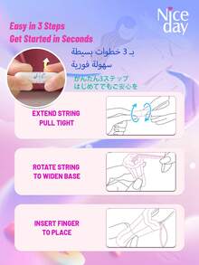 Niceday 16pcs/Box Tampons, Short Tampons, Comfortable Fit, Suitable For Heavy Flow, Leak-Proof, Breathable, No Irritation