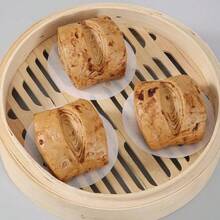 100 unidades de forros para fritadeira a ar, forros de bambu de 7,6 cm (3 polegadas), papel manteiga perfurado premium para cozinhar no vapor, tapete antiaderente para fritadeiras a ar, fornos e assadeiras. - Branco - Ver 8