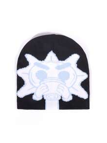 New Cute Versatile Knit Hat, Niche Design Street Fashion Outdoor Warm Beanie, In Stock