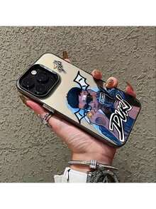 Popular-Hop Artist Themed Phone Designed Models 16, 15, 14, 13, 12, 11 Pro, X, XR, XS, 8, And Plus, Featuring A Durable Matte To Prevent Damage.17   17promax17 17pro 17prmax17 17pro 17prmax17 17pro 17prmax - 黑色 - 查看 4
