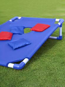 6pcs Cornhole Toss Game Set - Suitable For Outdoor Parties, Camping And Backyard Entertainment - Includes 6 Bean Bags, No Batteries Required, Great For Christmas, Halloween, Thanksgiving And New Year