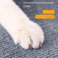 10/20片装自粘地毯砖，方形地毯地砖，尺寸12英寸 x 12英寸（30厘米 x 30厘米），柔软衬垫地毯砖，自粘式 - 彩色 - 查看 9