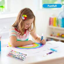 12 支可爱大号蜡笔，12 色可旋转蜡笔可水洗蜡笔丝滑大号蜡笔，用于着色、绘画