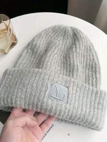 1pc Women's Chunky Knitted Hat - Hand Washable, Lightweight, Double Closable, Tassel Hat New Year Occasions, Fashionable Winter Warm Earmuffs - 彩色 - 查看 5