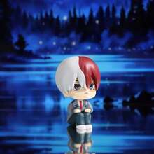 Chibi Izuku Midoriya, Shoto Todoroki, Ochaco Uraraka Figurine Cake Topper Decoration Baking Doll Gift For Boys - Multicolor - View 10