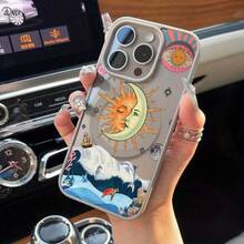 Funda para teléfono: Sinfonía Soñadora del Universo y Diseño de Patrón Oceánico con Soporte Magnético y Carga Inalámbrica Compatible con  16, 16 Plus, 16 Pro, 16 Pro Max,  15, 15 Plus, 15 Pro, 15 Pro Max, 14, 14 Plus, 14 Pro, 14 Pro Max, 13, 13 Pro, 13 Pro Max, 12, 12 Pro, 12 Pro Max, 11 - Color mezclado 1 - Ver 3