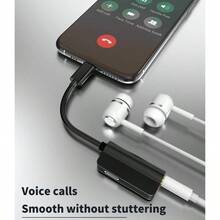 Headphone Adapter Compatible With To 3.5mm AUX Audio Jack And Dongle Earphone Splitter Compatible 11 12 Converter Power Charging Connector MFI Certified - 最初的 - 查看 3
