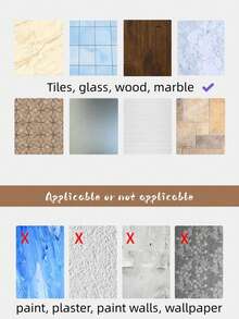 1pc Fashionable Multi-Function Tissue Box Bathroom Storage Rack, Toilet Paper Holder, Wall-Mounted Large Capacity Tissue Dispenser - White - View 6