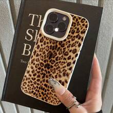 Funda protectora de TPU de alta calidad con estampado de leopardo, anti-suciedad y duradera, funda protectora a prueba de balas con alta apariencia, moderna y clásica, funda protectora creativa personalizada, con protección contra golpes y caídas, adecuada para  17/17 Pro/17 Pro Max/17 Air/ 16/16 Pro/16 Pro Max/16 Plus/ 15/15 Pro Max/15 Pro/15 Plus/ 14/14 Pro/14 Plus/14 Pro Max/ 13/13 Pro/13 Pro Max/12/12 Pro/12 Pro Max/11/11 Pro/11 Pro Max/XR/X/XS/XS Max. Es el regalo de cumpleaños perfecto para novias, novios, esposos, esposas, amigos o para uno mismo, innovador y a la moda, adecuado tanto para hombres como para mujeres. - Multicolor 1405 - Ver 2