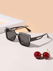 1PC Boys And Girls 4-8Y Cute Shiny Square Fashion Glasses Suitable For Holiday Outings, Outfit Matching, And Festival Gifts - Multicolor - View 8