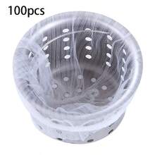 100pcs Disposable Filter Net Bag, Fabric Material - Easy To Clean; Collect Kitchen Sink Garbage And Residues, Prevent Clogging Of The Sink And Basin Water Pool; A Good Helper In The Kitchen. Kitchen Items Kitchen Accessories Kitchen Tools