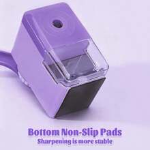 Manual Color Pencil Purple Small Sharpener Handheld For For Colored Pencils - 紫色 - 查看 6